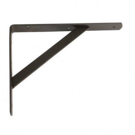 AMIG 9807  
 Palomilla reforzada 9  
 250 x 200 mm  
 Acero  
 Negro