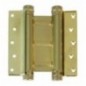 AMIG 9812  
 Bisagra doble acción 3037  
 100 x 126 mm  
 Acero  
 Latonado barnizado