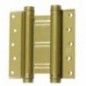 AMIG 9814  
 Bisagra doble acción 3037  
 75 x 126 mm  
 Acero  
 Martelé