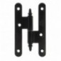 AMIG 9843  
 Pernio perfil laminado 407  
 100 x 58 x 2,3 mm  
 Latón  
 Negro - Derecha