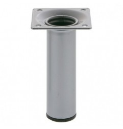 AMIG 9851  
 Pata de mesa 4  
 Ø30 x 250 mm  
 Acero  
 Plata