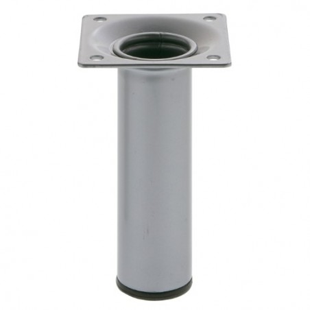 AMIG 9851  
 Pata de mesa 4  
 Ø30 x 250 mm  
 Acero  
 Plata