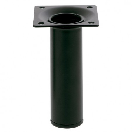 AMIG 9855  
 Pata de mesa 4  
 Ø30 x 250 mm  
 Acero  
 Negro