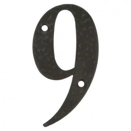 AMIG 9866  
 Números  
 4'' - 100 mm  
 Acero  
 Negro