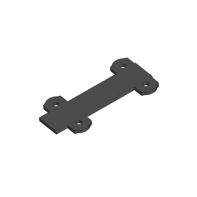AMIG 9877  
 Suplemento para pasador cierre vertical 3210  
 3 mm  
 Nylon  
 Negro