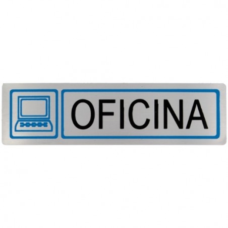AMIG 9885  
 Placas señalización adhesivas  
 163 x 45 mm  
 Acero inoxidable  
 Mate
