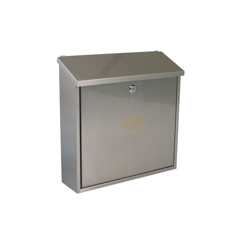 AMIG 9909   Buzón 3 INOX   370 x 360 x 100 mm   Acero inoxidable   Inoxidable