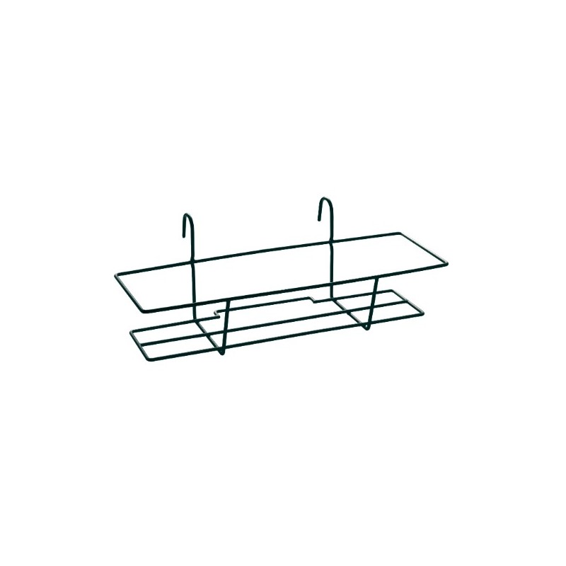 AMIG 9916  
 Soporte de maceta 33  
 50 x 16 x 12 cm  
 Acero  
 Negro