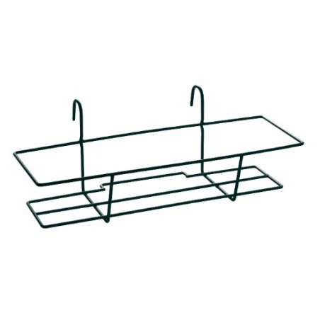 AMIG 9917  
 Soporte de maceta 33  
 60 x 16 x 12 cm  
 Acero  
 Negro