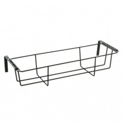 AMIG 9921  
 Soporte de maceta 34  
 60 x 16 x 12 cm  
 Acero  
 Negro