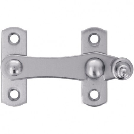 AMIG 9938  
 Aldabilla 3  
 75 x 46 mm  
 Latón  
 Cromado mate - Derecha