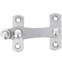 AMIG 9939  
 Aldabilla 3  
 75 x 46 mm  
 Latón  
 Cromado mate - Izquierda