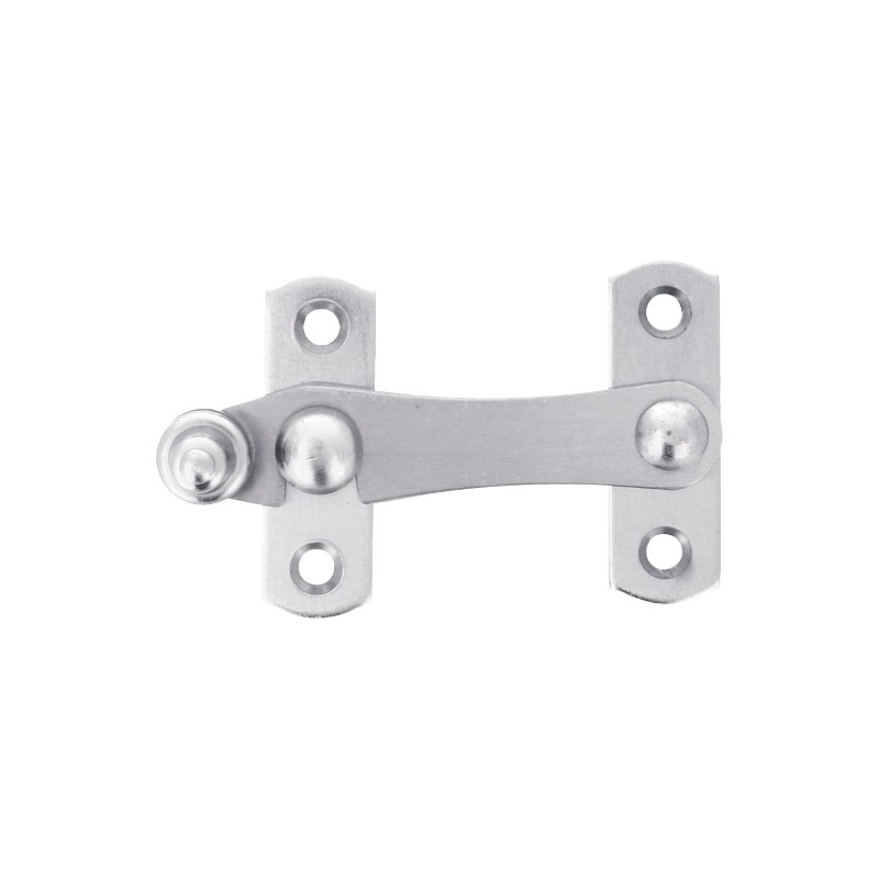 AMIG 9939  
 Aldabilla 3  
 75 x 46 mm  
 Latón  
 Cromado mate - Izquierda
