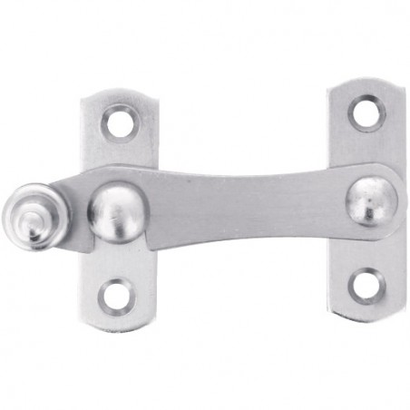 AMIG 9939  
 Aldabilla 3  
 75 x 46 mm  
 Latón  
 Cromado mate - Izquierda