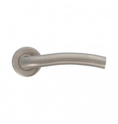 AMIG 9951  
 Manilla con roseta 19ED  
 Ø53 mm  
 Acero inoxidable 18/8  
 Mate - Derecha