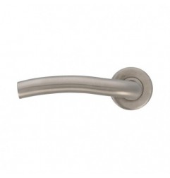 AMIG 9952  
 Manilla con roseta 19EI  
 Ø53 mm  
 Acero inoxidable 18/8  
 Mate - Izquierda