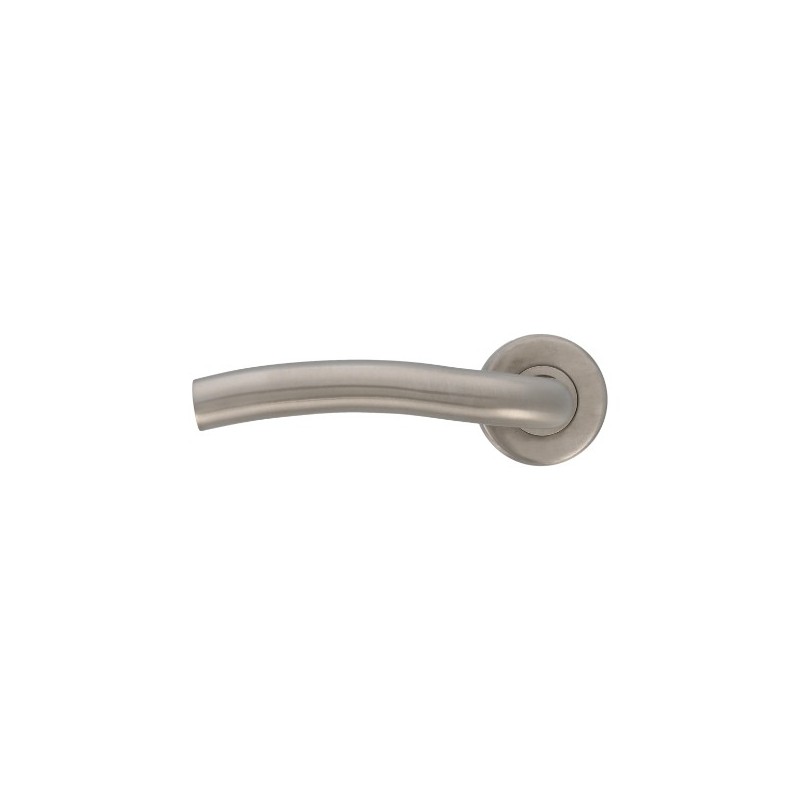 AMIG 9952  
 Manilla con roseta 19EI  
 Ø53 mm  
 Acero inoxidable 18/8  
 Mate - Izquierda