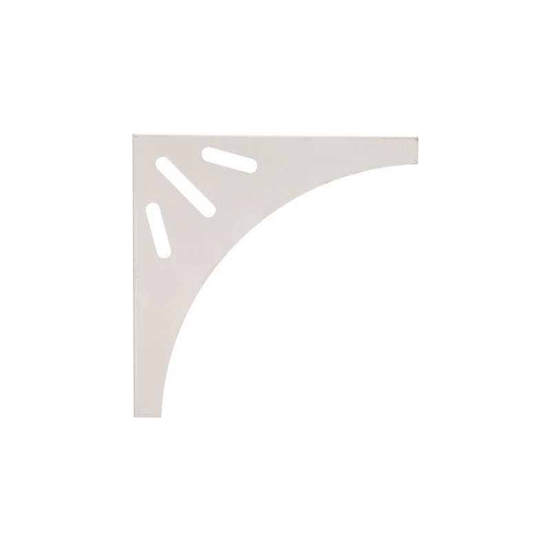 AMIG 9955  
 Palomilla 13  
 200 x 200 x 20 mm  
 Acero  
 Blanco