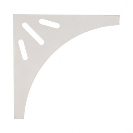 AMIG 9955  
 Palomilla 13  
 200 x 200 x 20 mm  
 Acero  
 Blanco