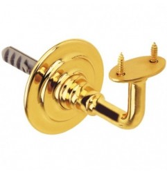 AMIG 9960  
 Soporte pasamanos 22  
 Latón  
 Cromado brillo