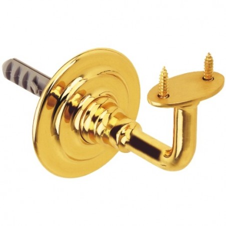 AMIG 9960  
 Soporte pasamanos 22  
 Latón  
 Cromado brillo
