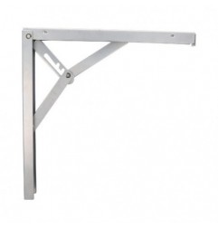 AMIG 9965  
 Palomilla abatible 8  
 200 mm (8'')  
 Acero  
 Gris metalizado