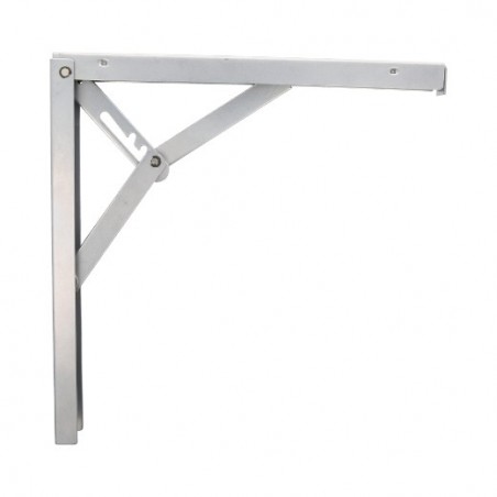 AMIG 9965  
 Palomilla abatible 8  
 200 mm (8'')  
 Acero  
 Gris metalizado