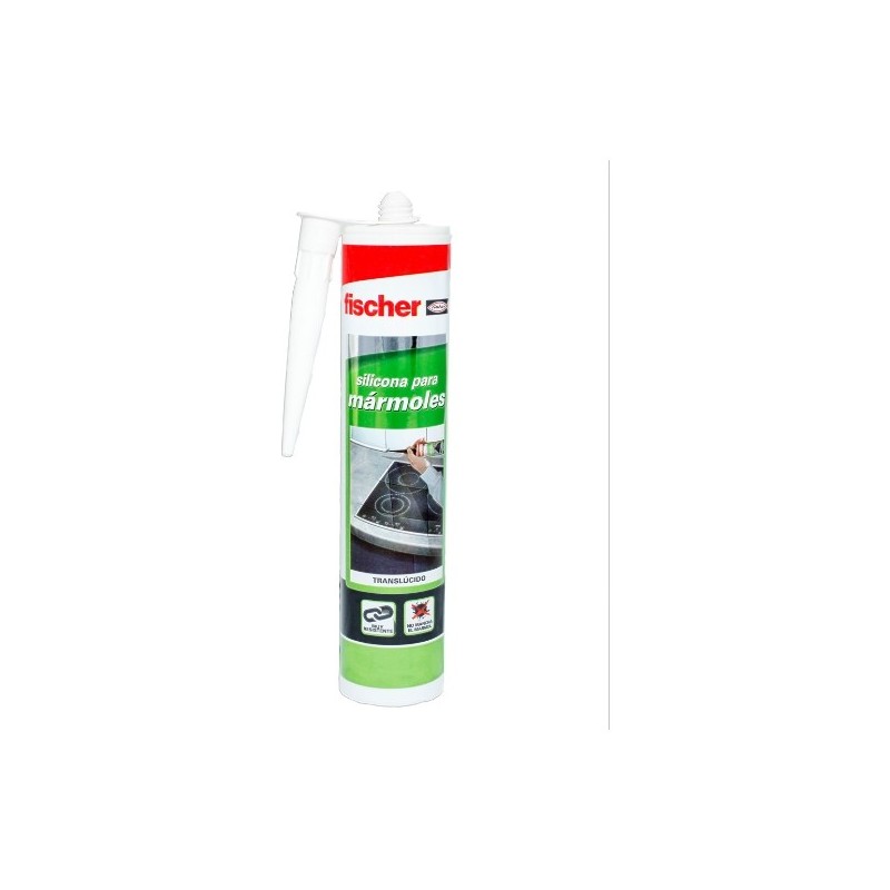 SILICONA MARMOLES TRANS - 300 ml fischer: 20742