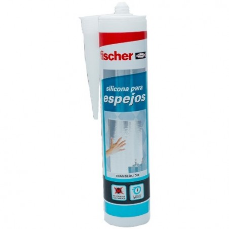 SILICONA ESPEJOS TRANSPARENTE - 300 ml fischer: 36556