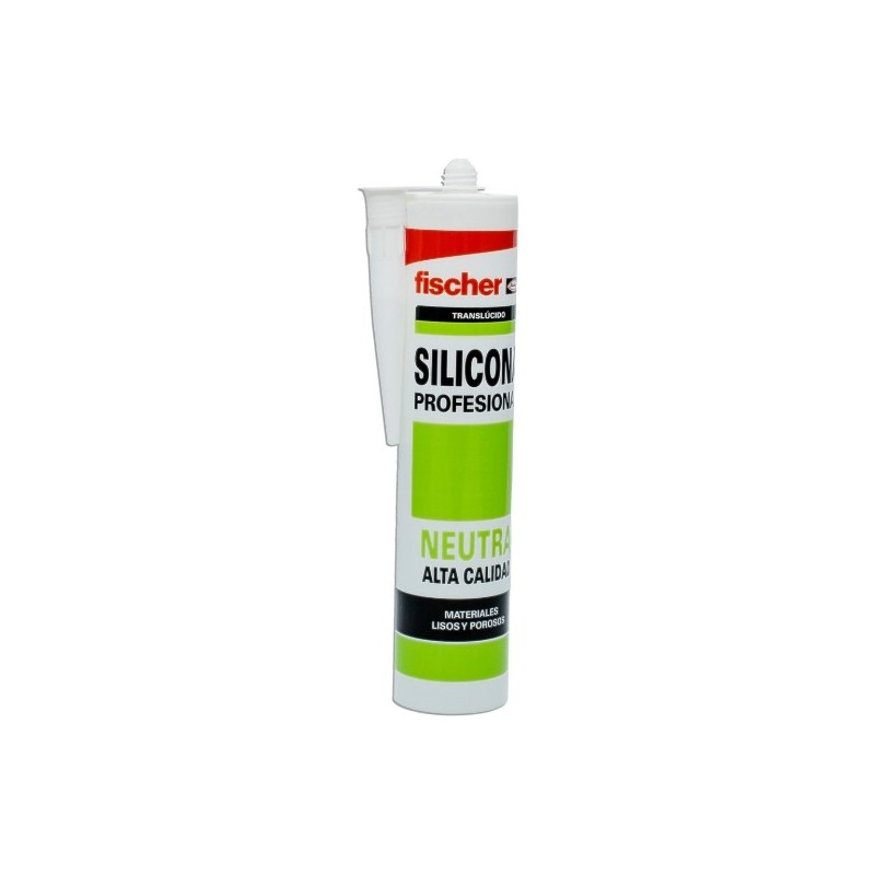 SILICONA NEUTRA PROF TRANS - 300 ml fischer: 36564