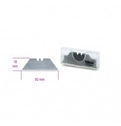 1772RL/2 10 cuchillas trapeciales largas de repuesto, en estuche, para 1772H, 1772M, 1772R, 1774,1777BMT y 1777T