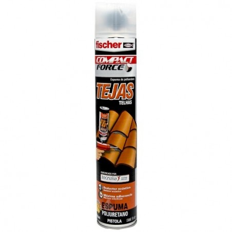 ESPUMA TEJAS PISTOLA - 750 ml fischer: 53437