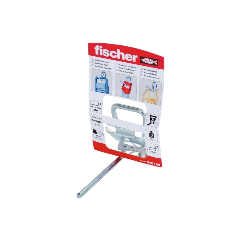 COLGADOR MULTIUSO UH 1K fischer: 78000