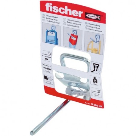 COLGADOR MULTIUSO UH 1K fischer: 78000