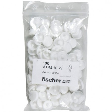 CAPERUZA ADM 10 W BLANCA - 100C fischer: 88688