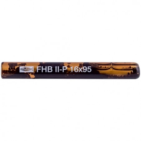 AMPOLLA QUIMICA FHB II-P 16x95 - 10C fischer: 96849