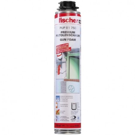 ESPUMA IGNIFUGA B1 PISTOLA - 750 ml fischer: 97968