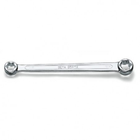 95FTX 20X24 Llave de estrella plana de dos bocas para tornillos Torx&reg,, cromada