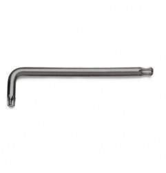 97BTX 09 Llave acodada con cabeza esférica para tornillos Torx&reg,, bruñida