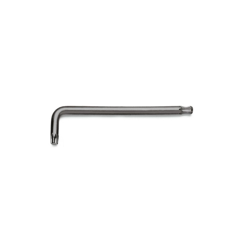 97BTX 09 Llave acodada con cabeza esférica para tornillos Torx&reg,, bruñida