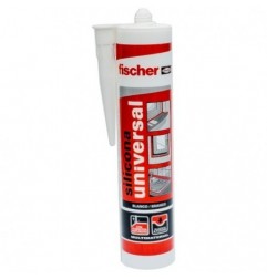 SILICONA UNIVERSAL BLANCO - 280 ml fischer: 98647