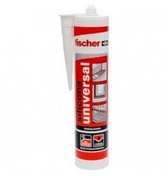 SILICONA UNIVERSAL NEGRO - 280 ml fischer: 98649