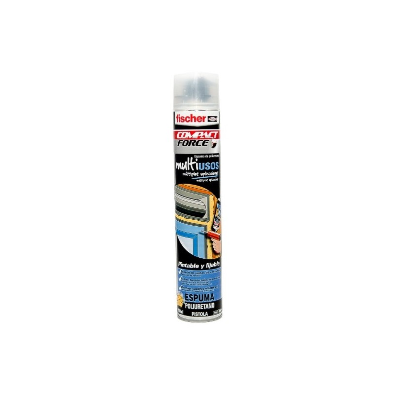 ESPUMA MULTIUSOS PISTOLA - 700 ml fischer: 98667