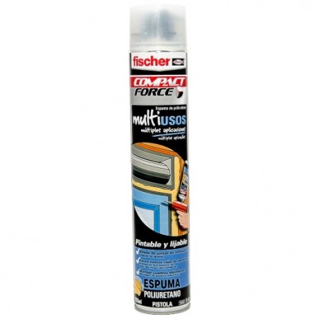 ESPUMA MULTIUSOS PISTOLA - 700 ml fischer: 98667