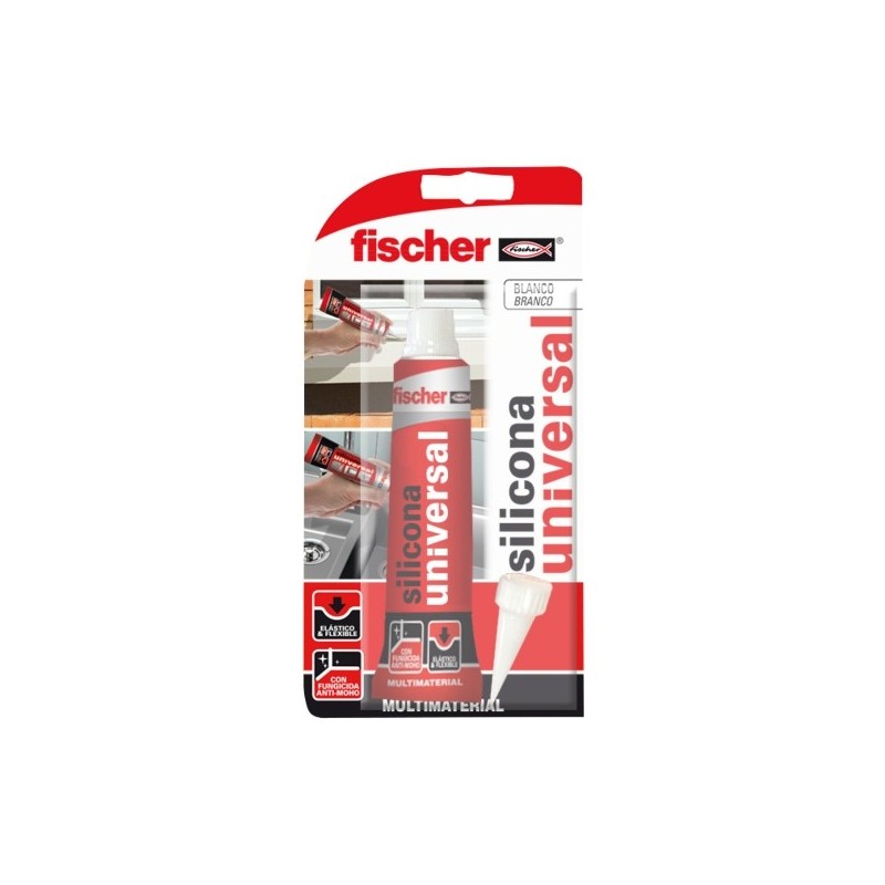 BLISTER SIL UNIVERSAL TRANS - 50gr fischer: 98719