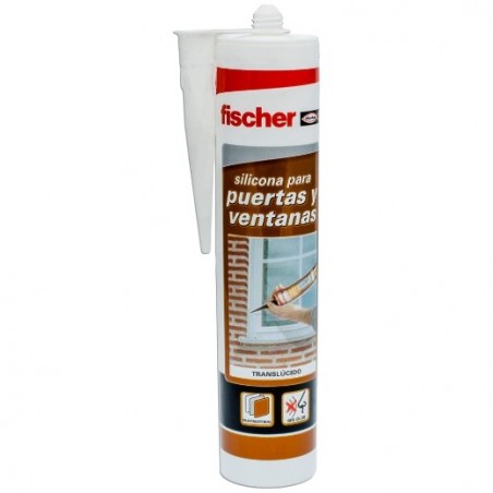SIL NEUT PUERTAS Y VENT TRANS - 300 ml fischer: 505445