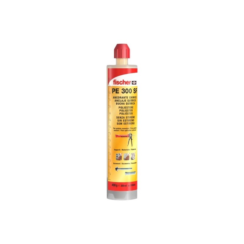 RESINA FIS PE 300 SF (IT,ES,PT) fischer: 518899