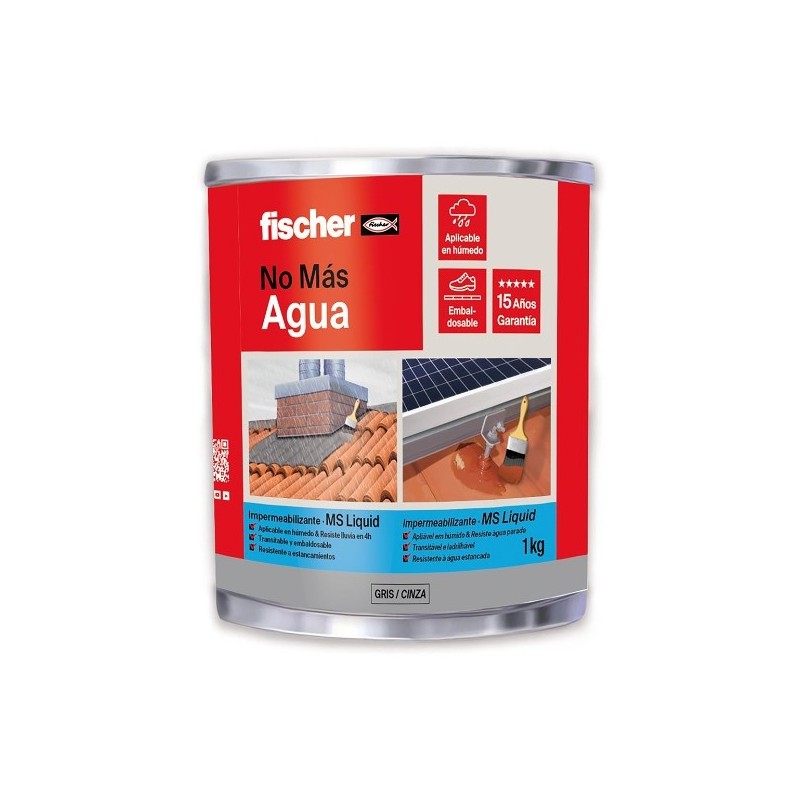 MS LIQUIDO GRIS 1kg fischer: 534615