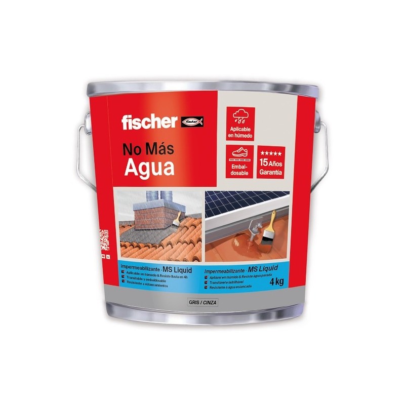 MS LIQUIDO GRIS 4kg fischer: 534619