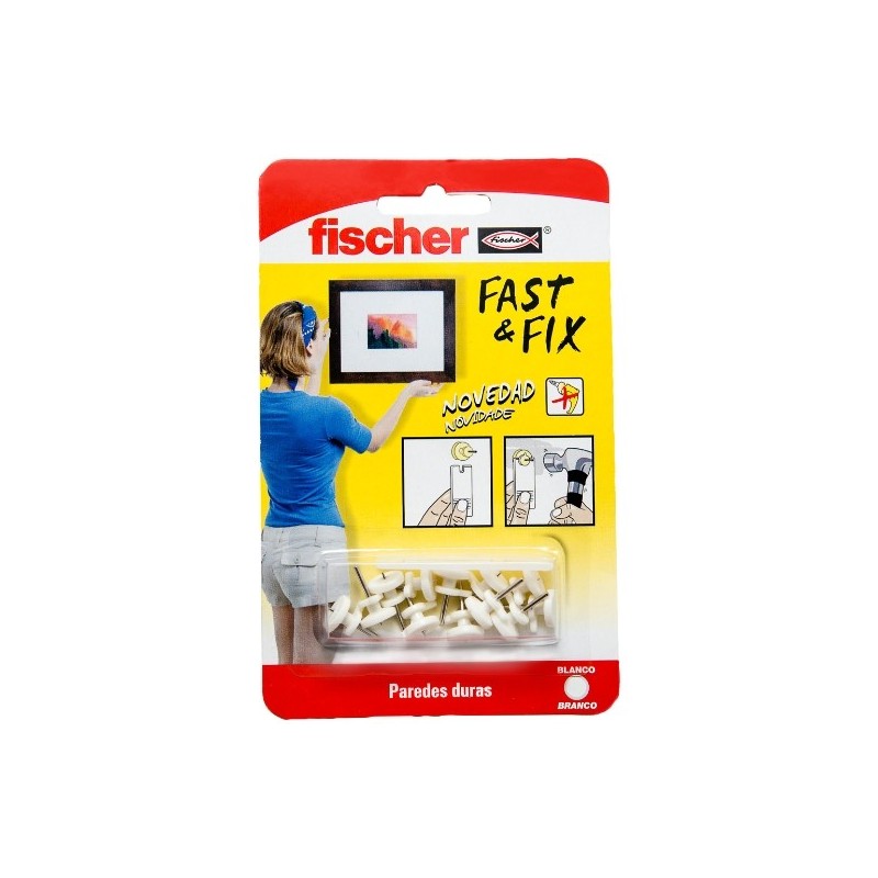 COLGADOR BASICO FAST &amp, FIX - 12U fischer: 534843